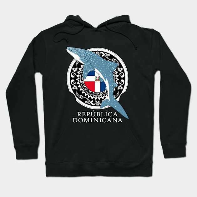 Whale Shark Diving Dominican Republic Hoodie by NicGrayTees